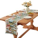  Khăn Trải Bàn Runner Patchwork Garden 