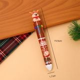  Bút Bi 10 Màu Christmas Capibara 