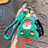  Móc Khoá Da Hình Santa Và Tuần Lộc 