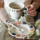  Set Tách Vườn Hoa Retro 