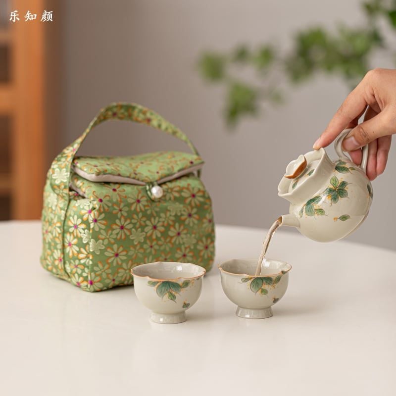  Bộ Ấm Trà Chi Hoa Mộc 