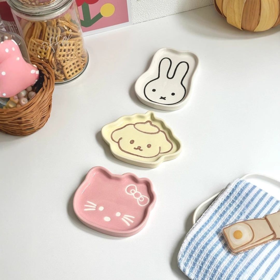  Đĩa Gia Vị Hoạt Hình Dễ Thương 