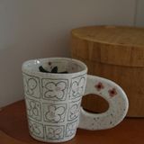  Cốc Hoa Nhỏ Kẻ Ô 