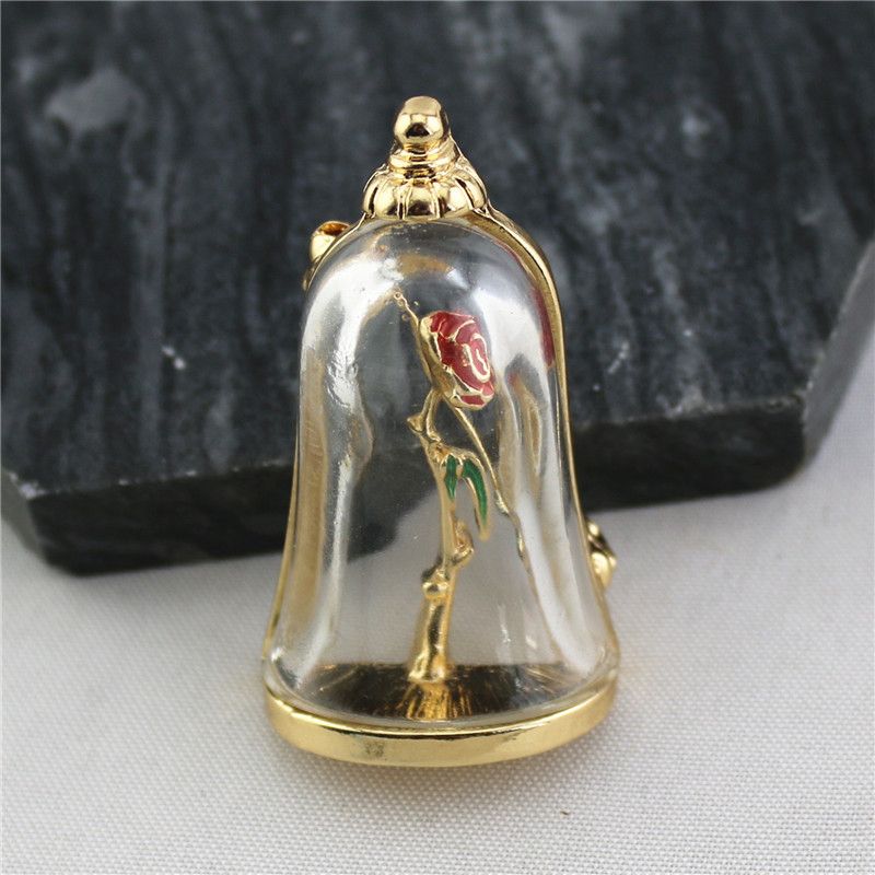  Ghim Cài Áo Hoa Hồng Trong Lồng Kính 