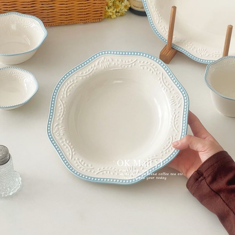  Bộ Đồ Ăn In French Retro 