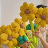  Cành Hoa Hướng Dương Nhồi Bông Size Lớn (23 x 47cm) 