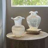  Bình Hoa Thủy Tinh Ánh Sương 