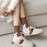  Tất Lông Mềm Fluffy Bear 