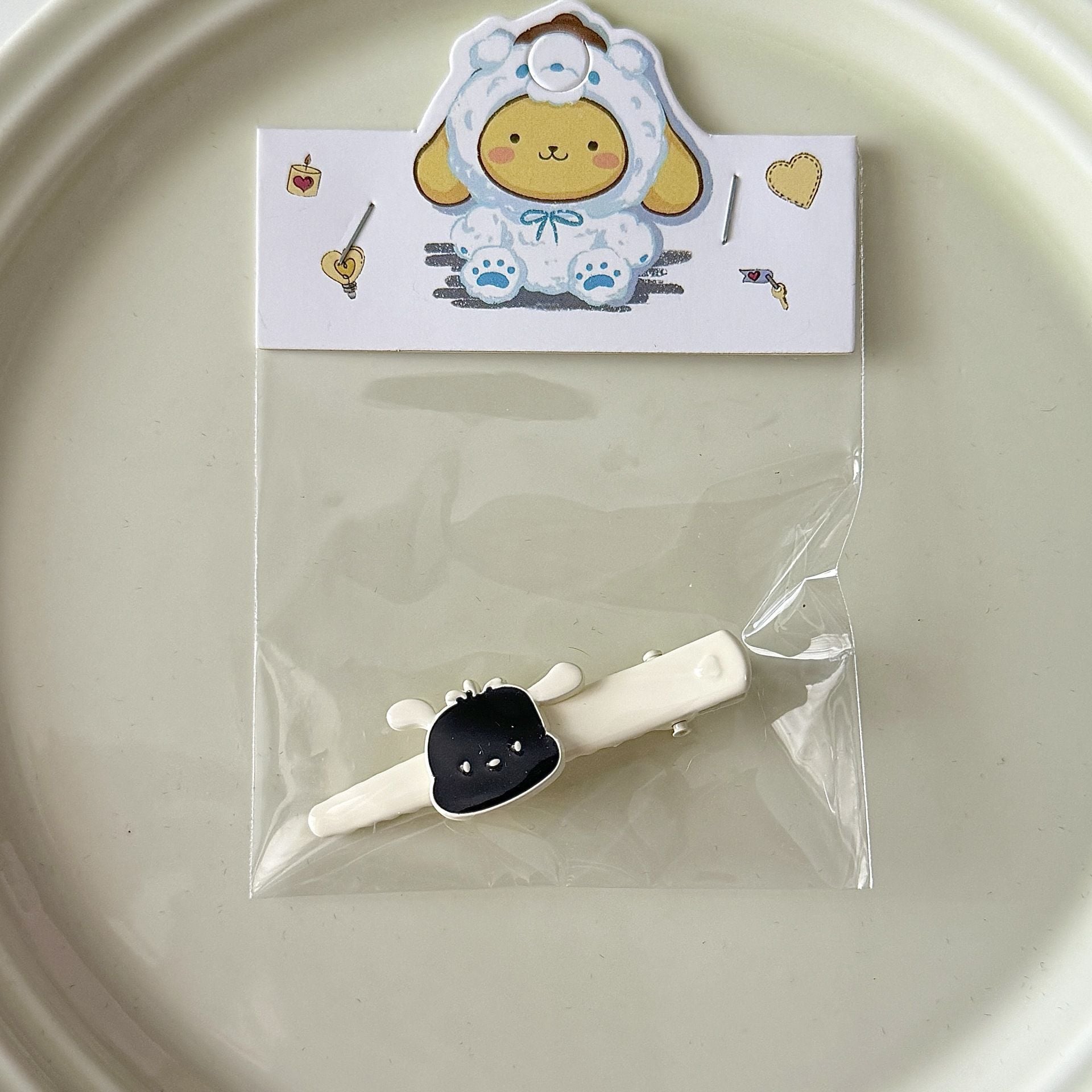  Kẹp Tóc Kim Loại Pochacco 