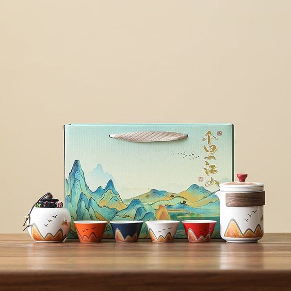  Bộ Ấm Giang Sơn (Hộp Giấy) 