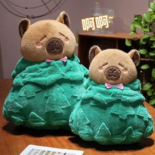  Capybara Cây Thông Noel 