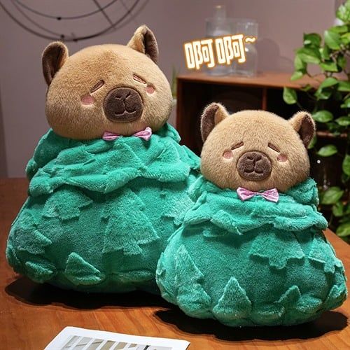  Capybara Cây Thông Noel 