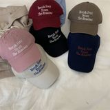  Mũ Lưỡi Trai Break Free From The Routine 