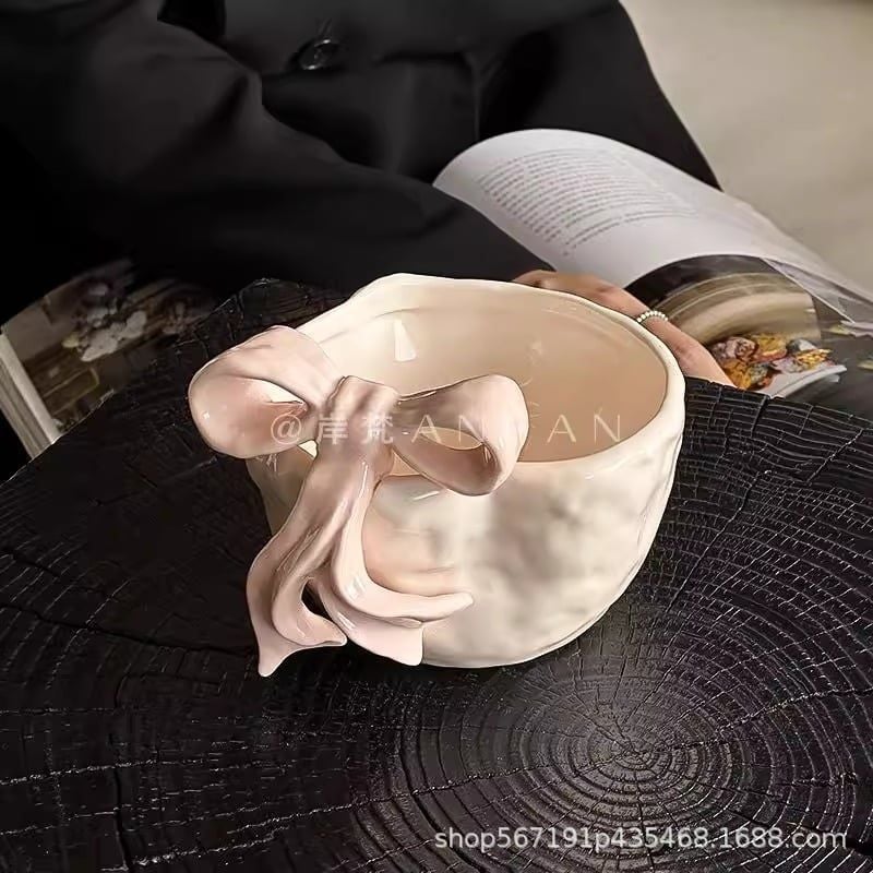  Cốc Nơ Sứ Gắn Nổi 