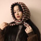  Khăn Quàng Cổ Hình Tam Giác Kẻ Sọc 