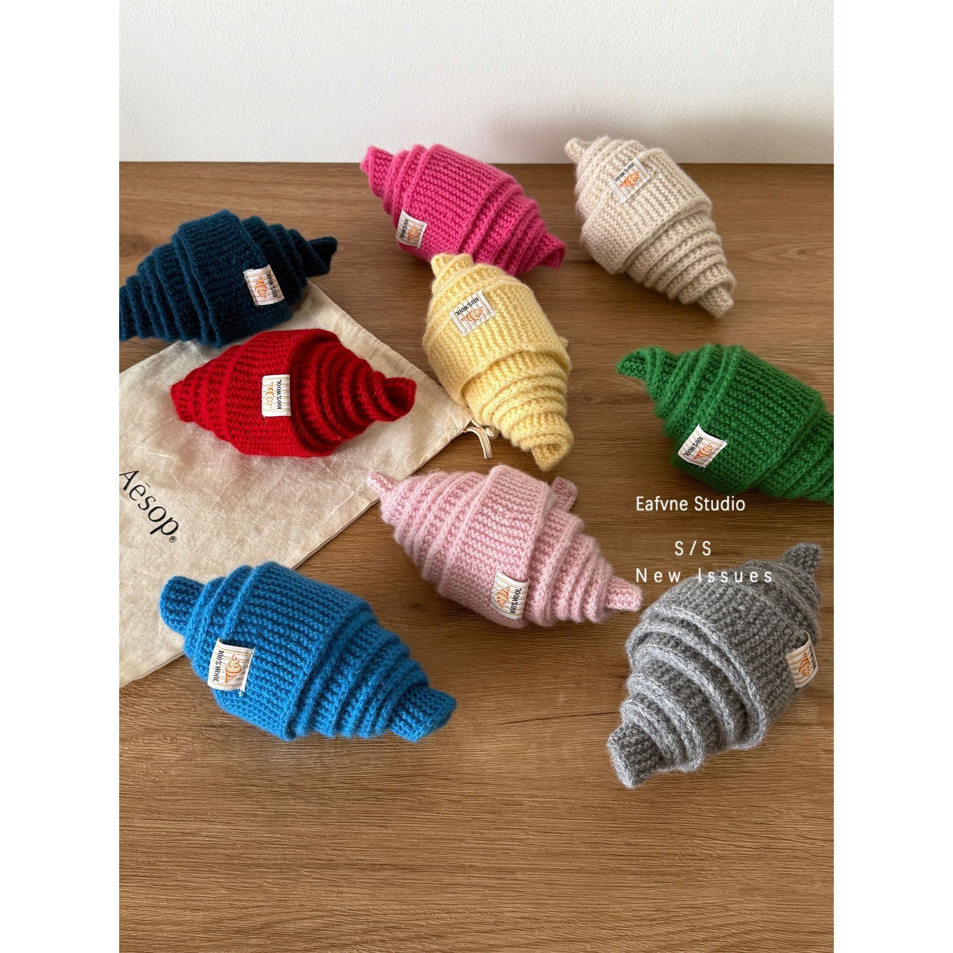  Khăn Quàng Cổ Croissant 