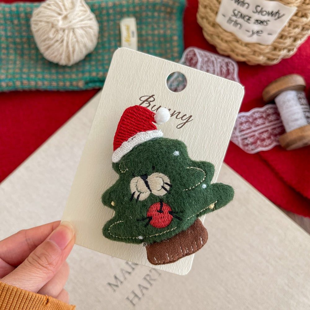  Kẹp, Dây Buộc Tóc Xmas 