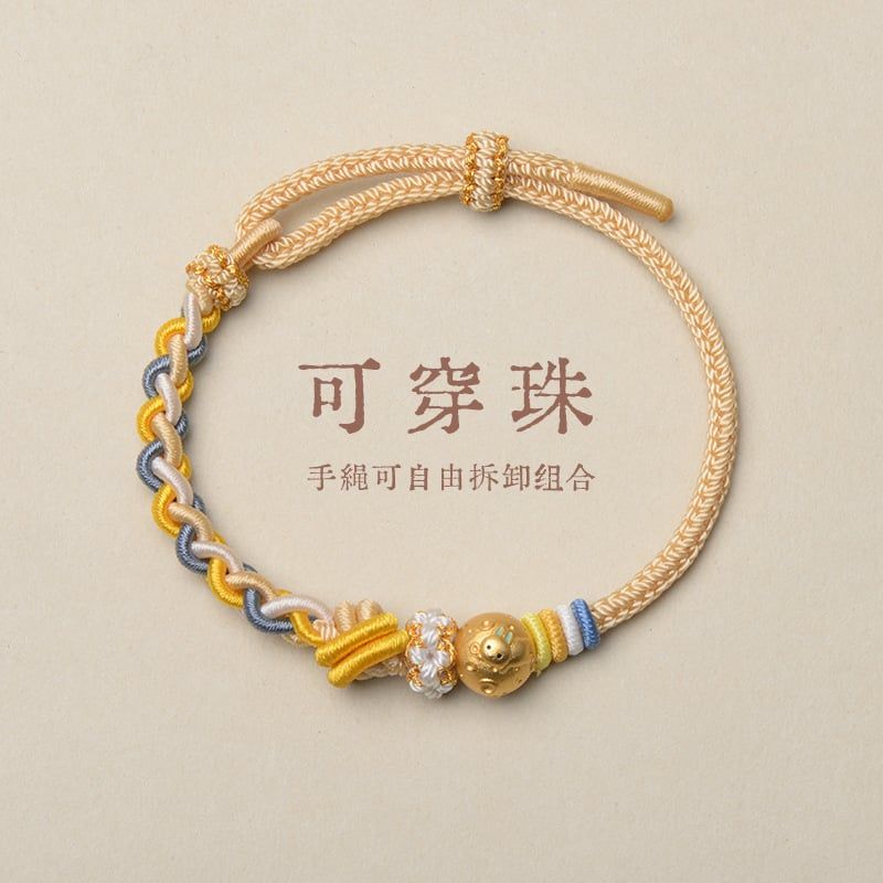  Vòng Tay Bện Dây Pastel 