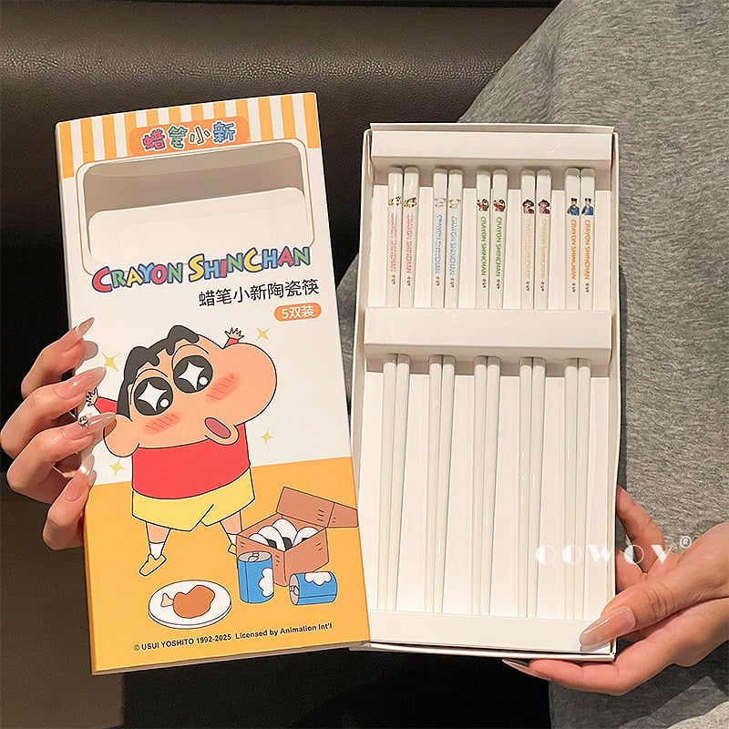  Set Đũa Gốm Crayon Shin-chan 