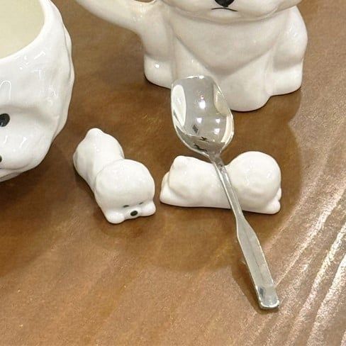  Bát, Cốc, Gác Đũa Gốm Cún Xù 