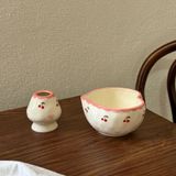  Bát Pha Matcha Trái Tim Vẽ Tay 