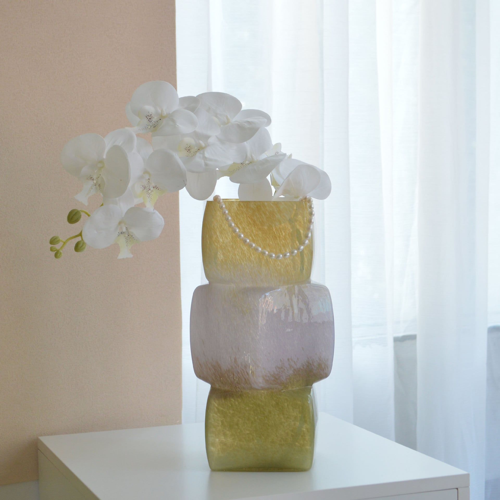  Bình Hoa Pastel Stone 