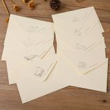  Phong Thư Họa Tiết Gold 