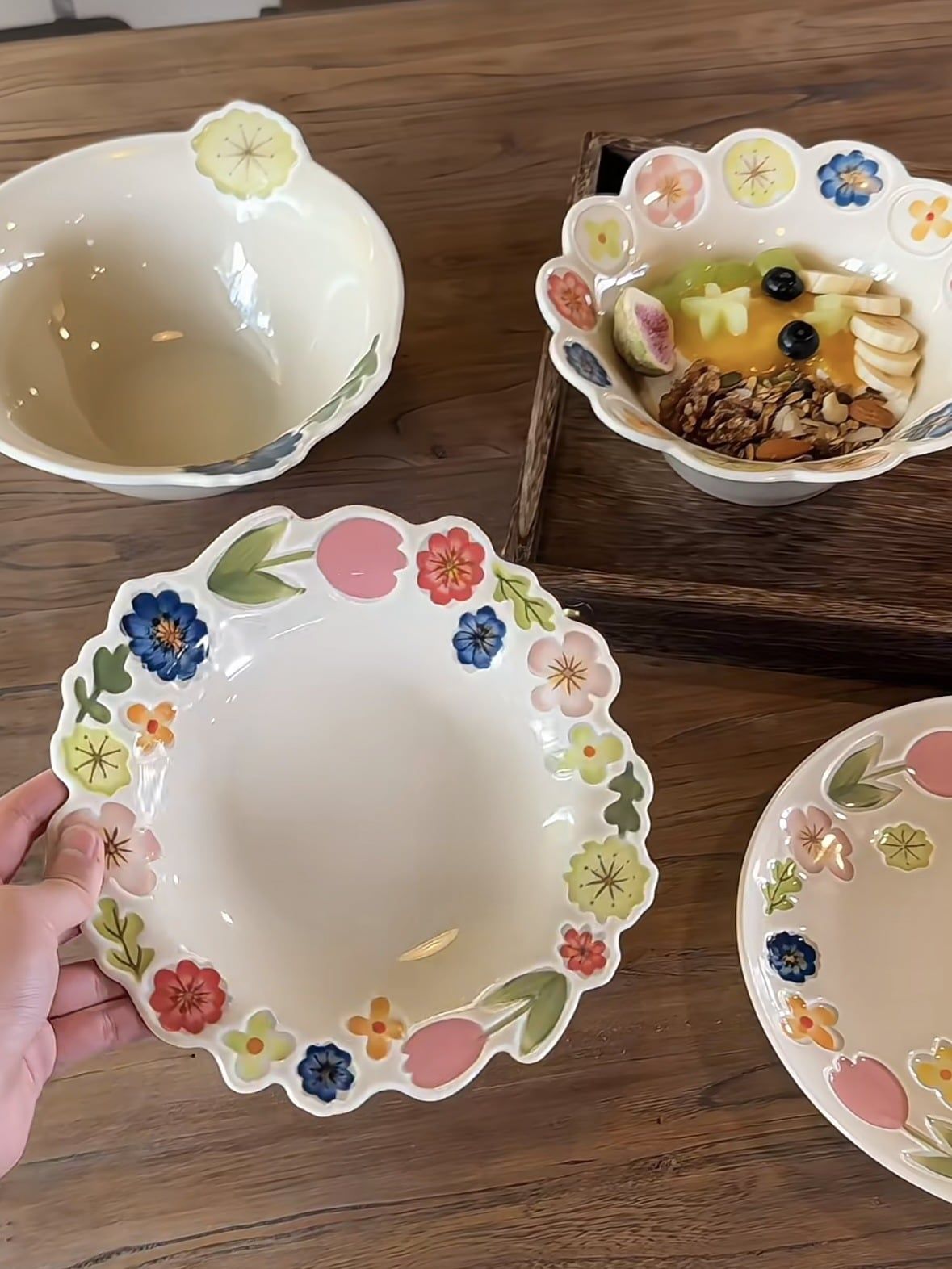  Đĩa Viền Vườn Hoa 