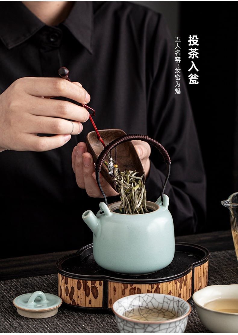  Bộ Ấm Trân Bảo Lưu Ly (Kèm hộp gỗ) 