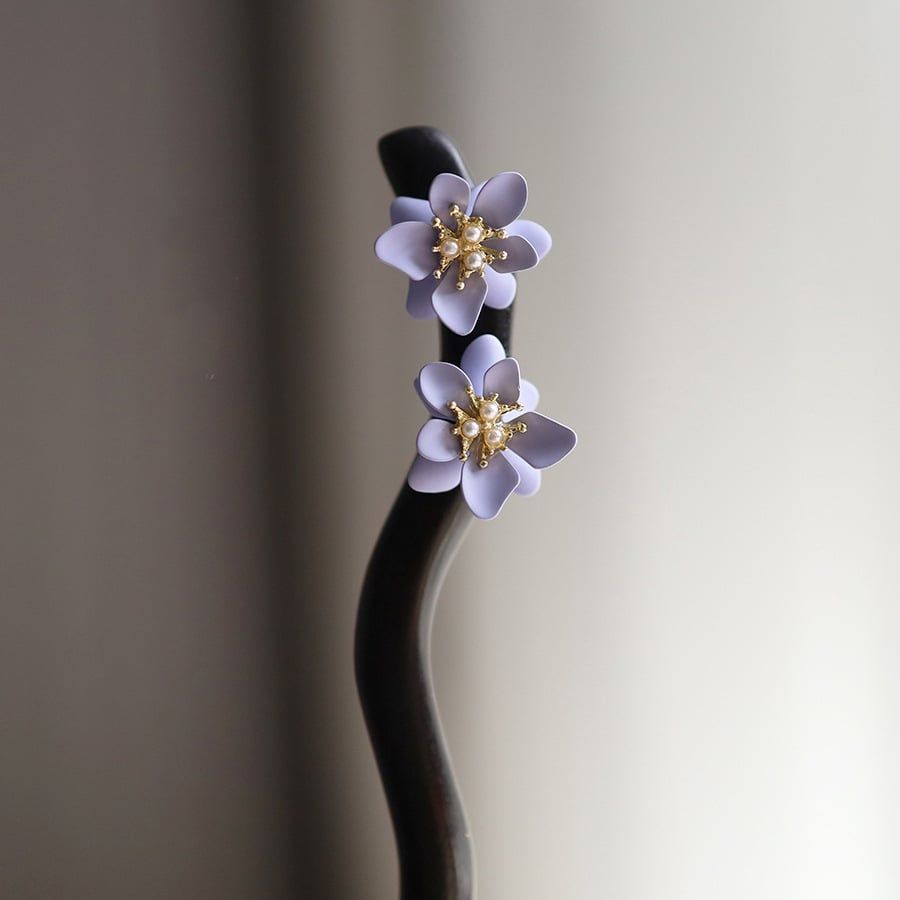  Trâm Cài Tóc Hoa Tử Đinh Hương 