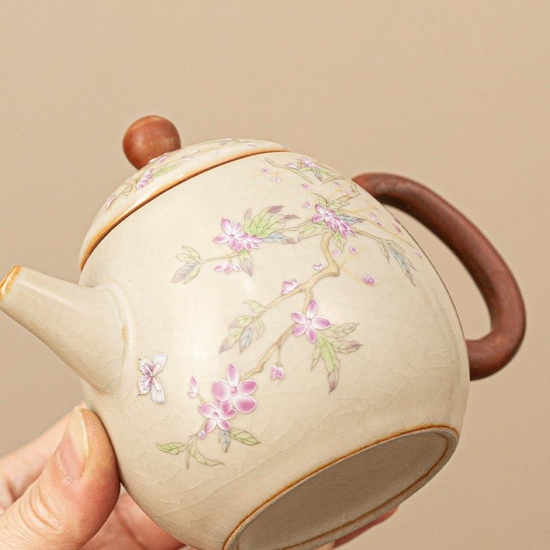  Bộ Ấm Hoa Đào Nở 