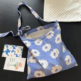  Túi Đeo Vai Carton Linen Họa Tiết 