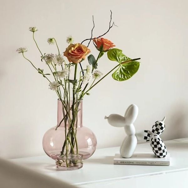  Bình Hoa Minimal Pink 