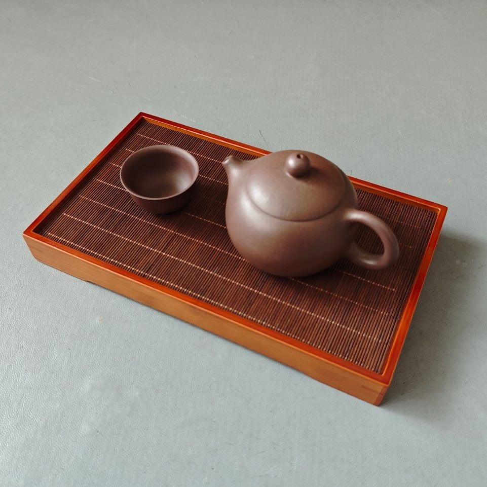  Khay Trà Kèm Chiếu Tre 
