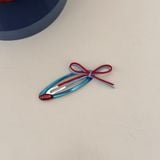  Kẹp Tóc Nơ Phối Màu Hàn Quốc 