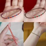 Vòng Tay Chỉ Đỏ Lam 