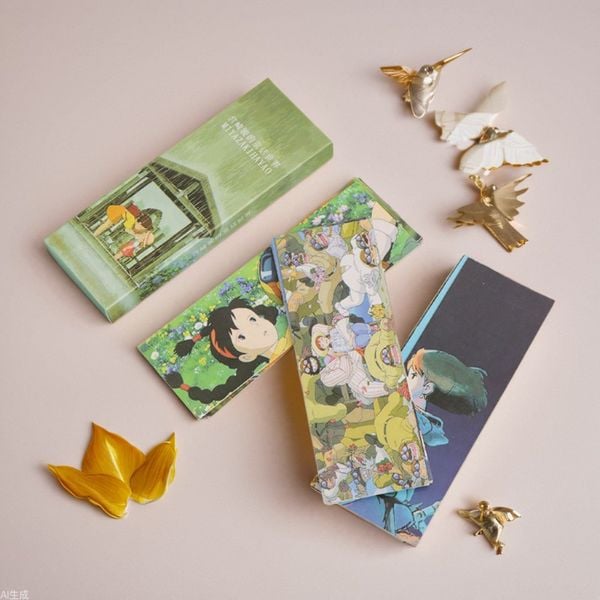  Bookmark Giấy Ghibli 