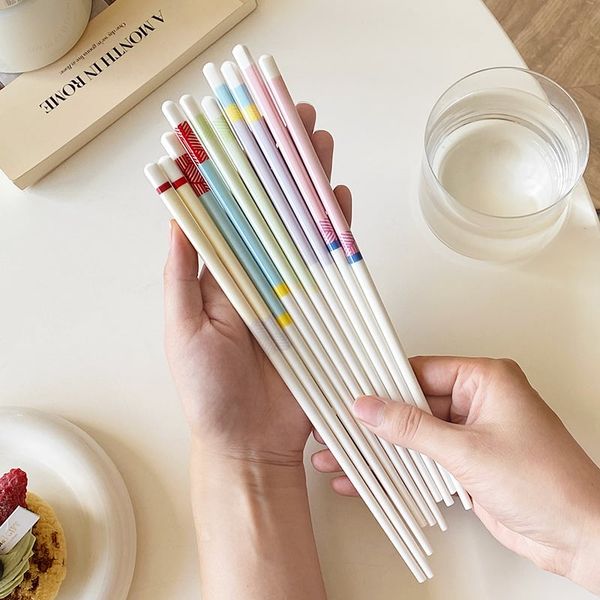  Hộp 5 Đôi Đũa Gốm Macaron 