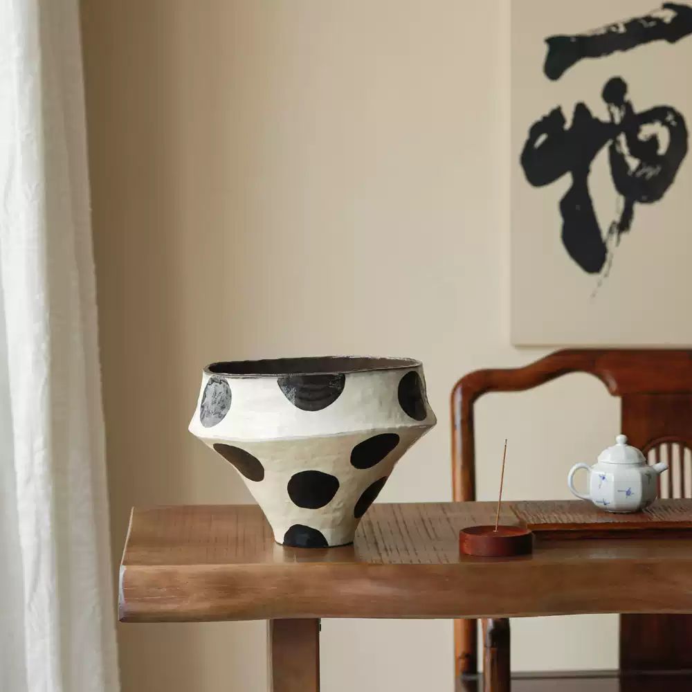  [ORDER] Chậu Gốm Polka Do 