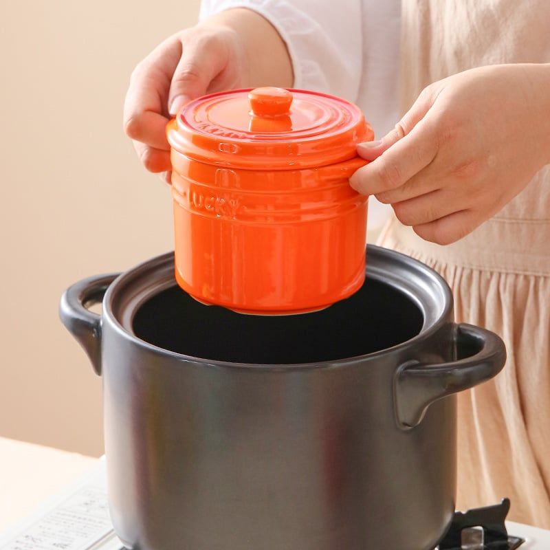  Nồi Hầm Hai Nắp Phong Cách Bắc Âu 
