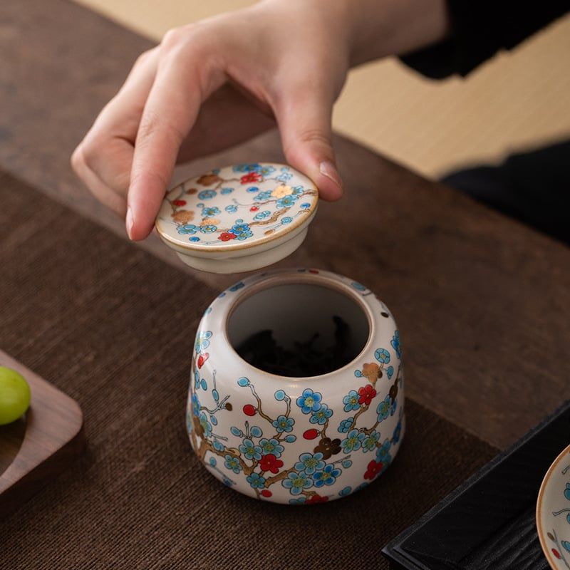  Hũ Đựng Trà Mận Vàng 