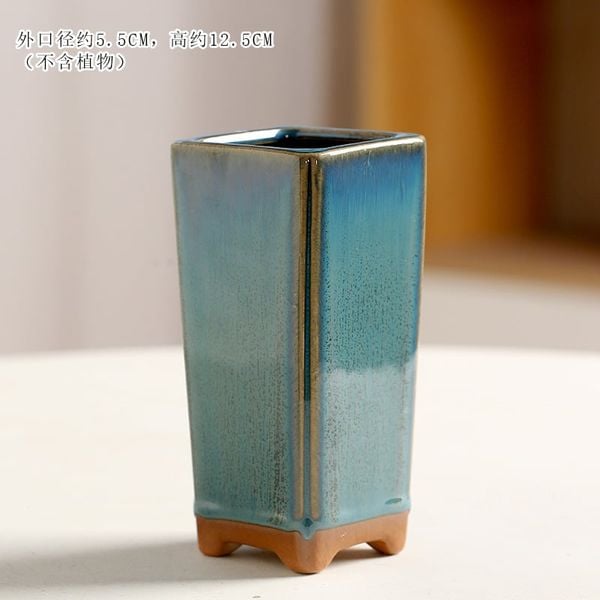  Chậu Hoa Gốm Sứ Tráng Men 
