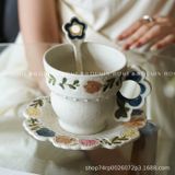  Set Tách Vườn Hoa Retro 
