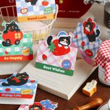  Thiệp Mèo Gập Đôi 