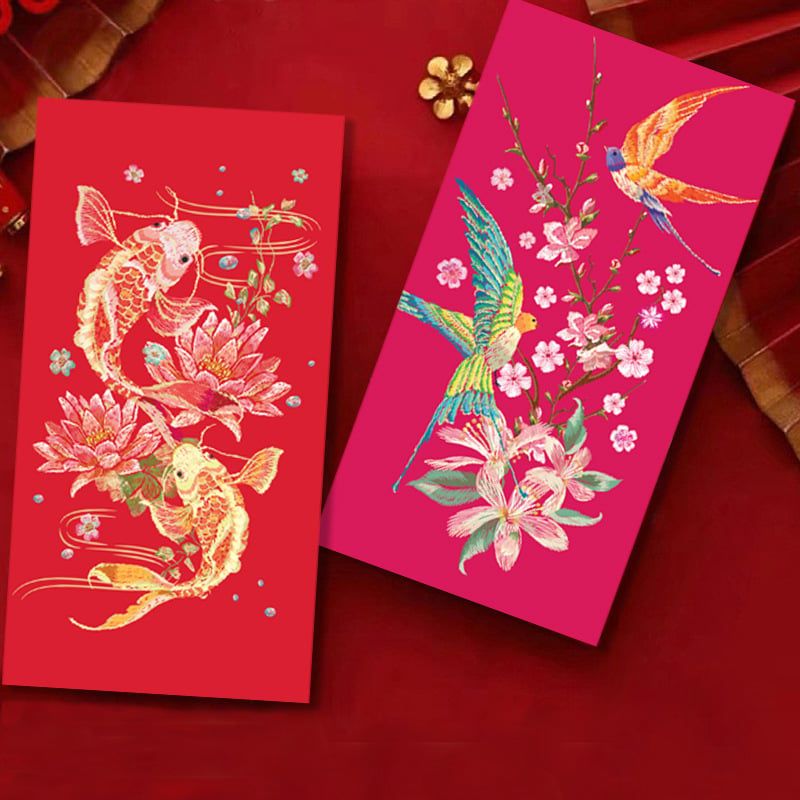  Phong Bao Lì Xì Xuân Lộc Cát Tường 