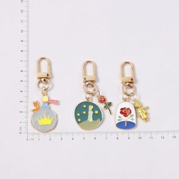  Móc Khóa Kim Loại Hoàng Tử Bé (Basic) 