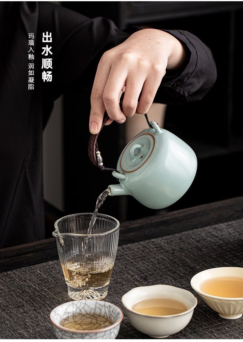  Bộ Ấm Trân Bảo Lưu Ly (Kèm hộp gỗ) 