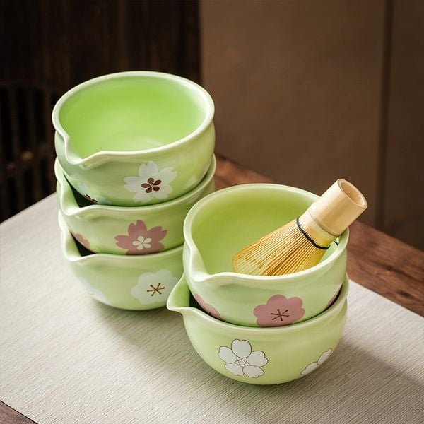  Bát Matcha Sakura 