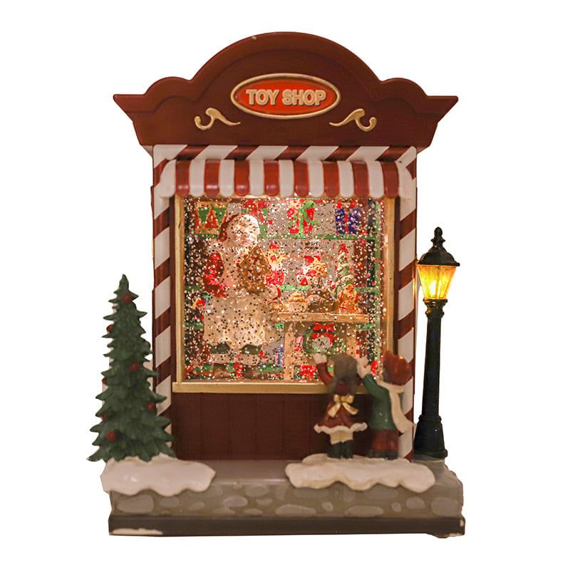  Hộp Nhạc Cửa Hàng Đồ Chơi Giáng Sinh 