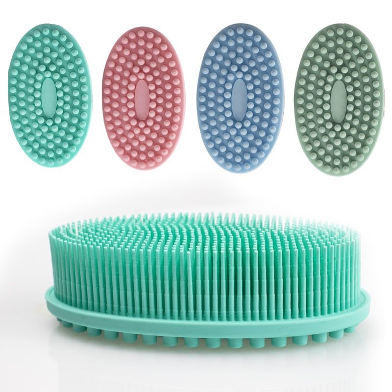  Bàn Chải Tắm Silicone 